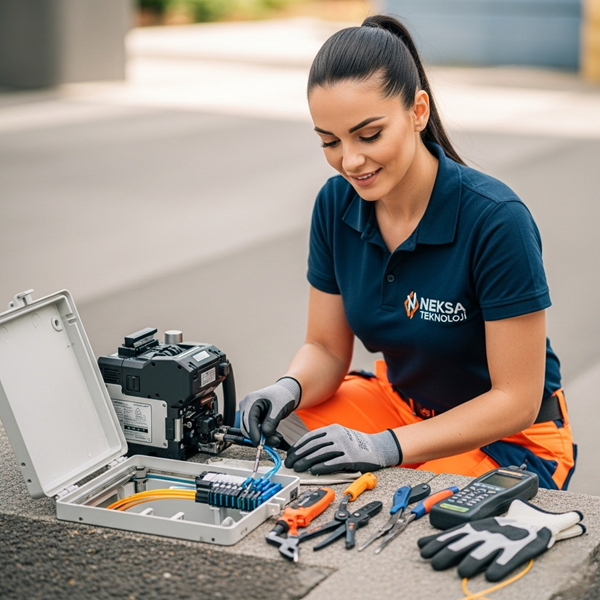 Fiber Kablo Ek Yapma 3 Fiber Kablo Ek Yapma